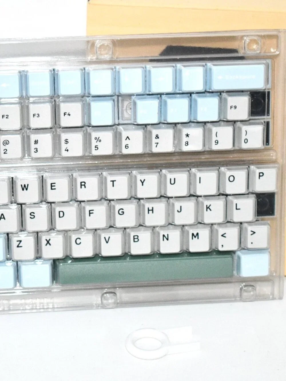 Thyrnovyn 124 Keys Black Grey Pink Keycaps PBT Cherry Profile ANSI NWT